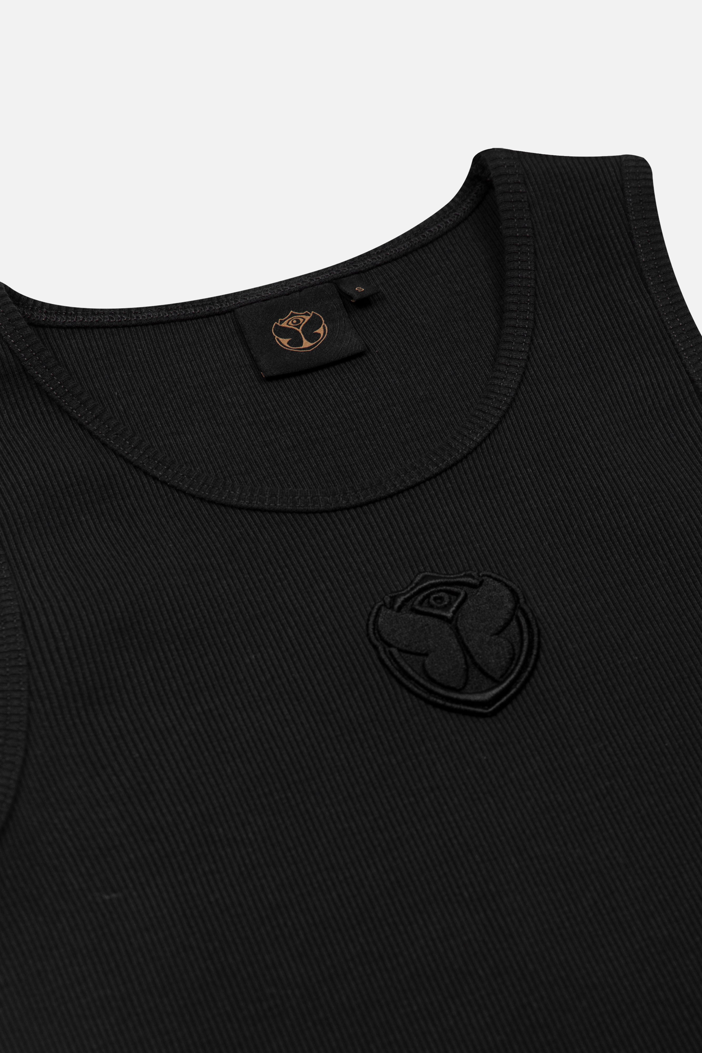 Icon Rib Tank Top Women Black - Tomorrowland Store
