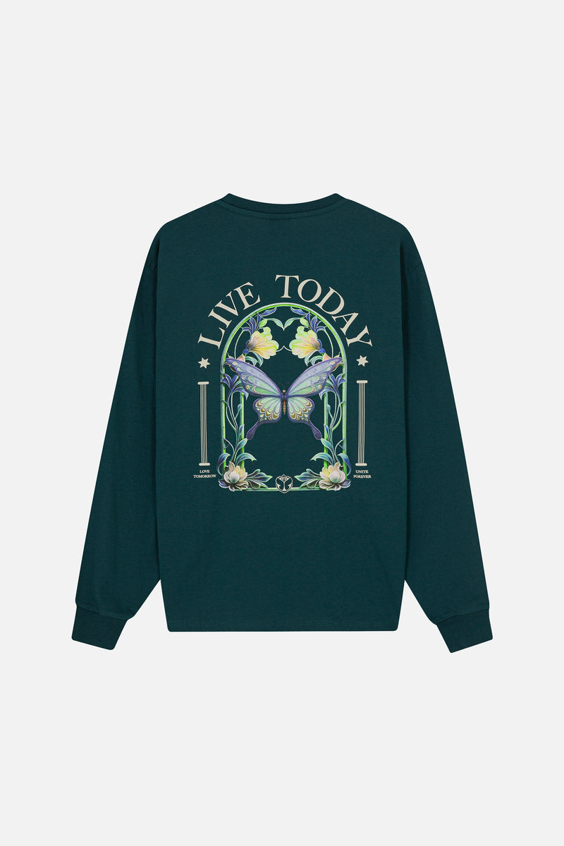BUTTERFLY LIVE TODAY LONGSLEEVE