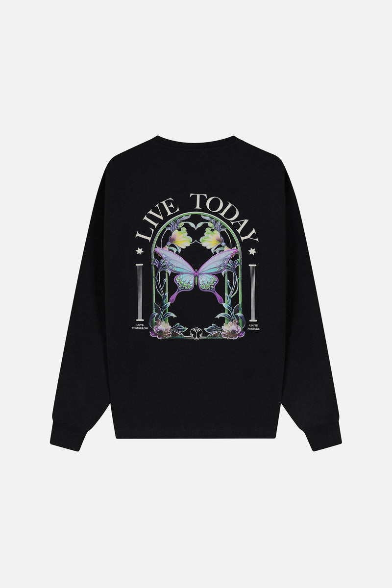 BUTTERFLY LIVE TODAY SWEATSHIRT