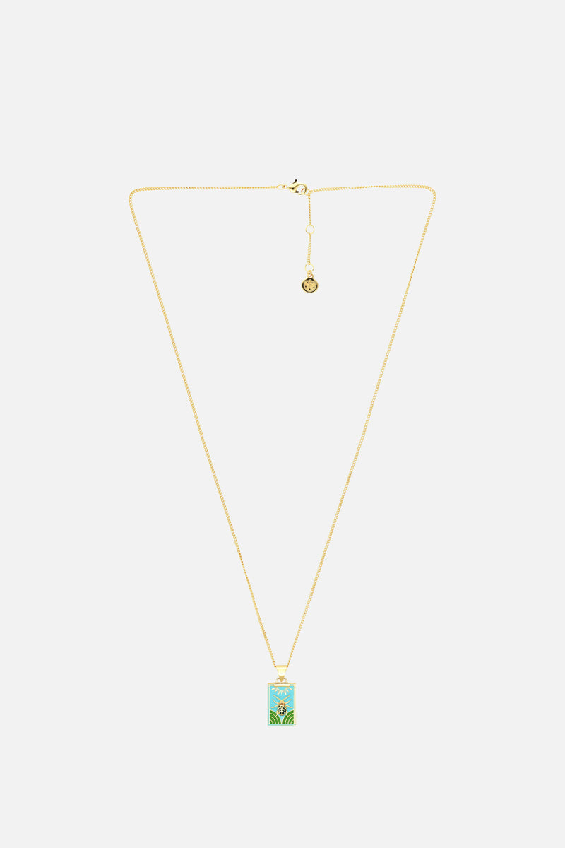 BEETLE PENDANT NECKLACE