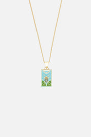 BEETLE PENDANT NECKLACE - 1