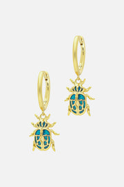 BEETLE HOOP EARRINGS - 1