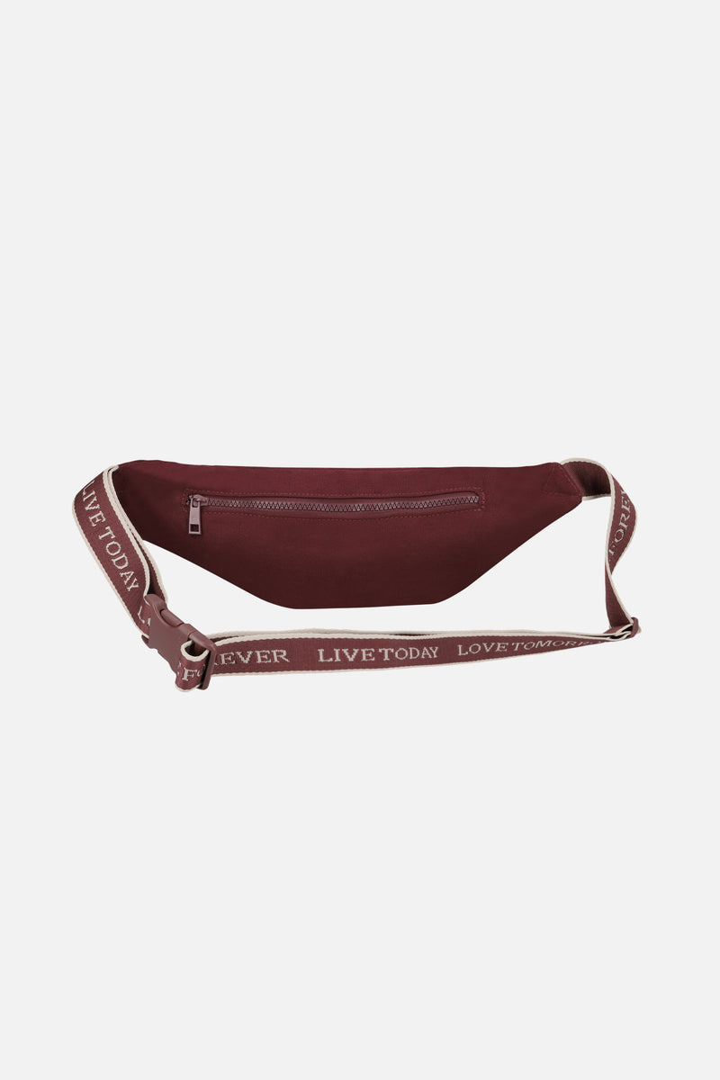 SLOGAN BELT BAG