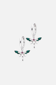 DRAGONFLY HOOP EARRINGS - 1