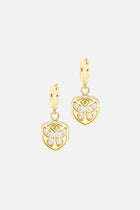 Icon Sparkle Hoop Earrings Women
