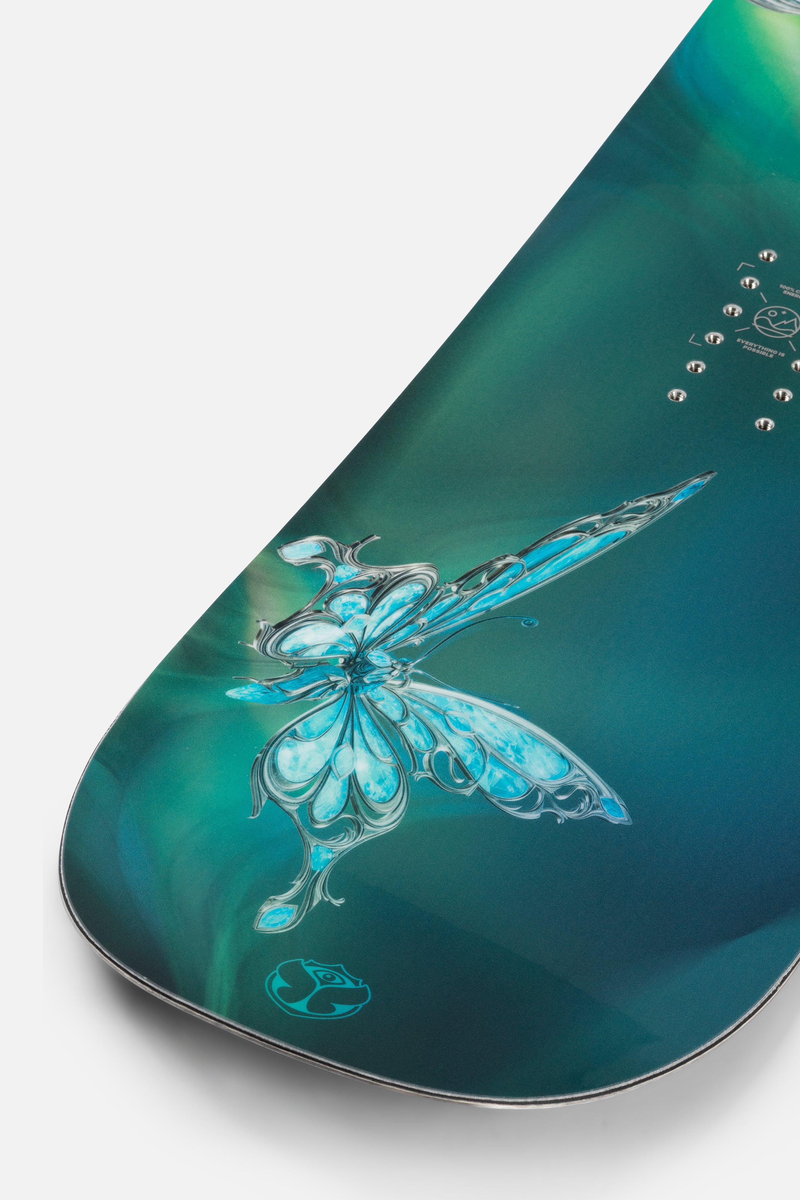 Butterfly Snowboard Green - Tomorrowland Store