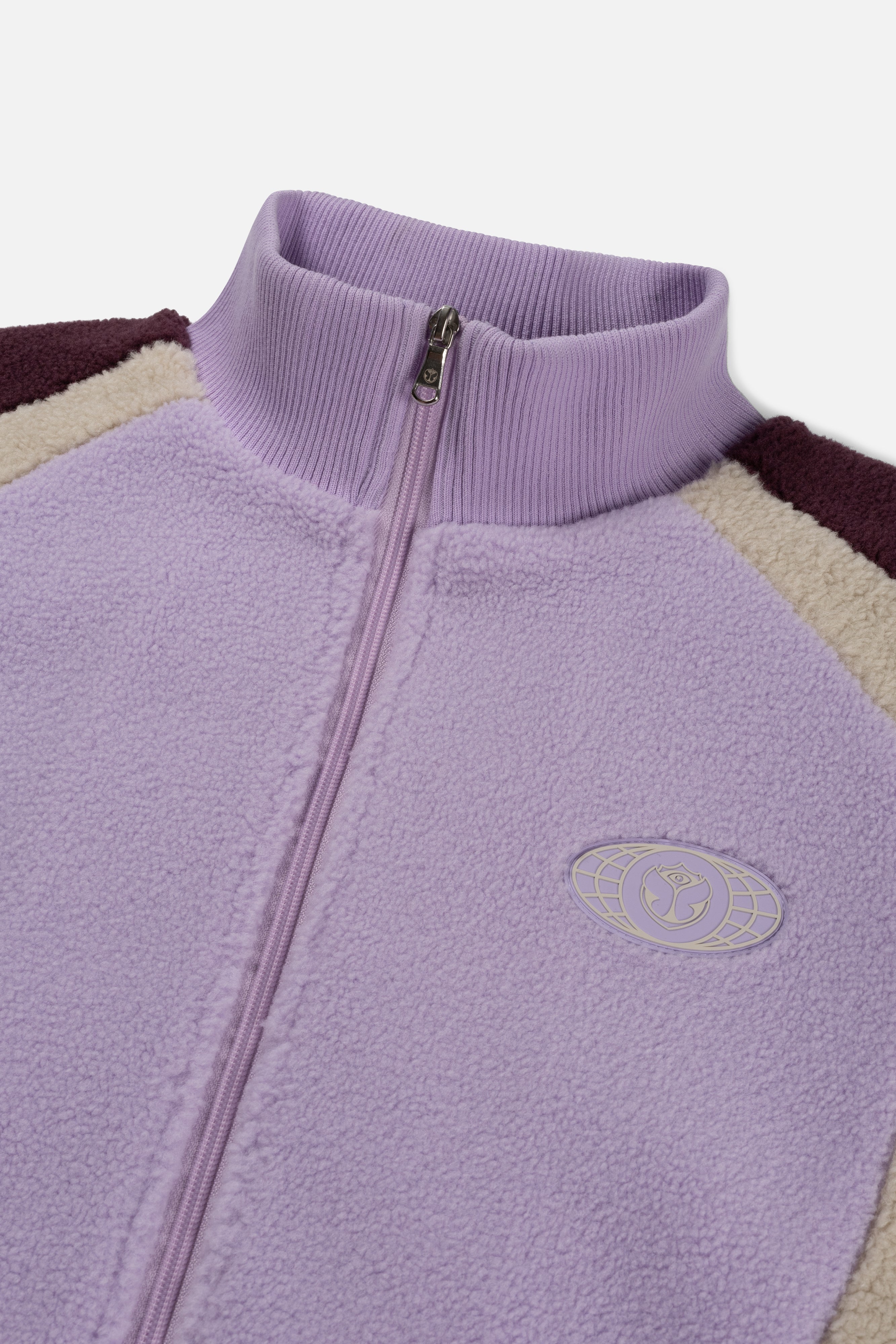 Swirl Teddy Jacket Women Purple - Tomorrowland Store