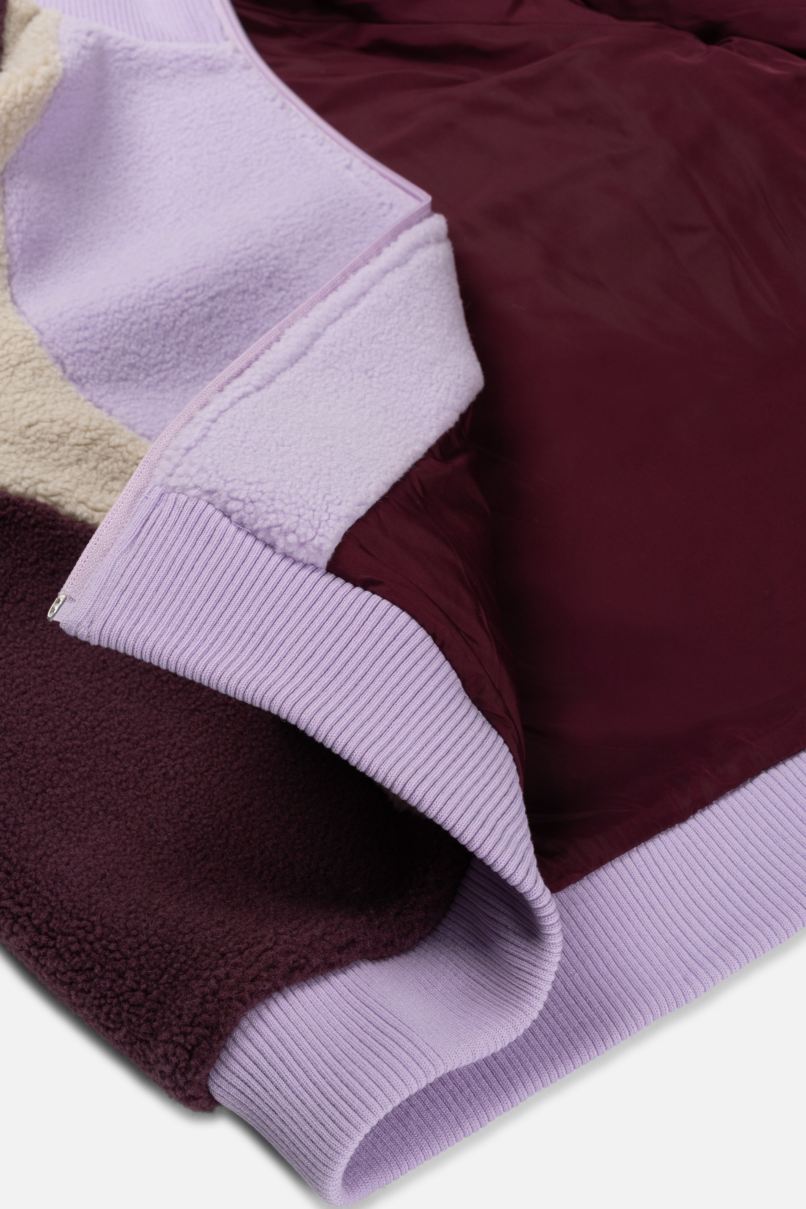 Swirl Teddy Jacket Women Purple - Tomorrowland Store
