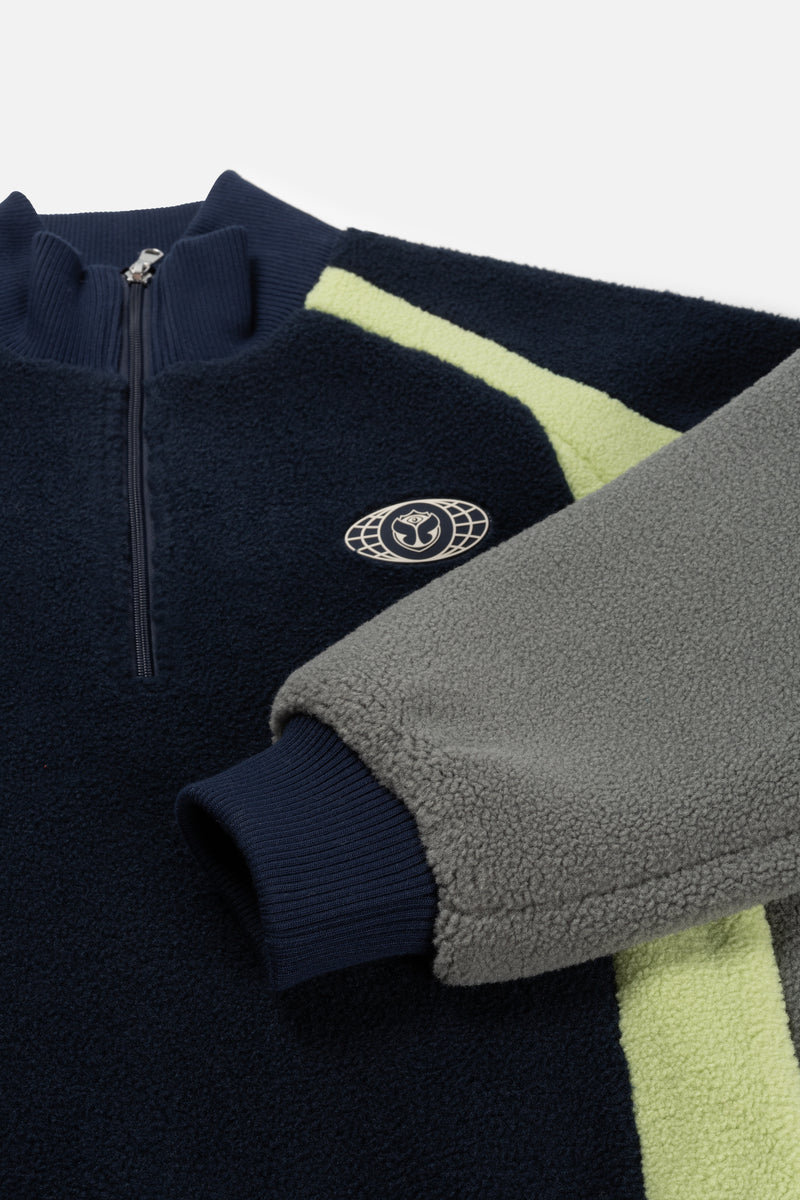 SWIRL ZIP TEDDY JACKET