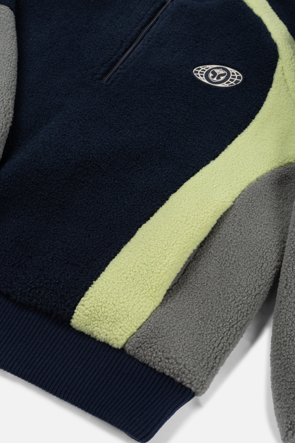 SWIRL ZIP TEDDY JACKET