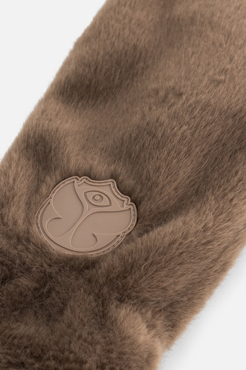 Icon Faux Fur Mittens Women