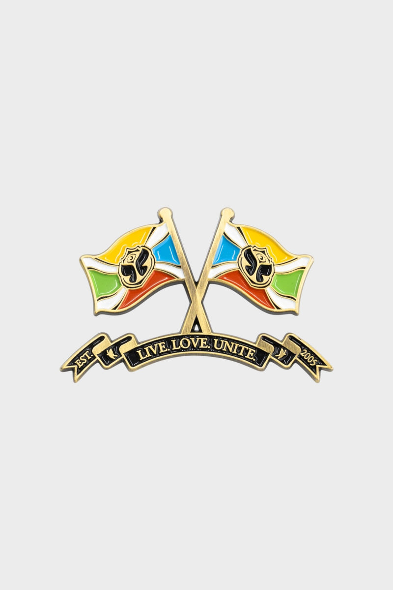 Twin Flag Pin