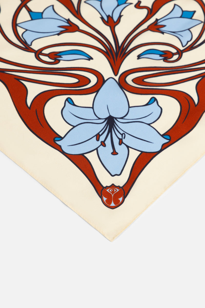 Swirly Icon Head Scarf
