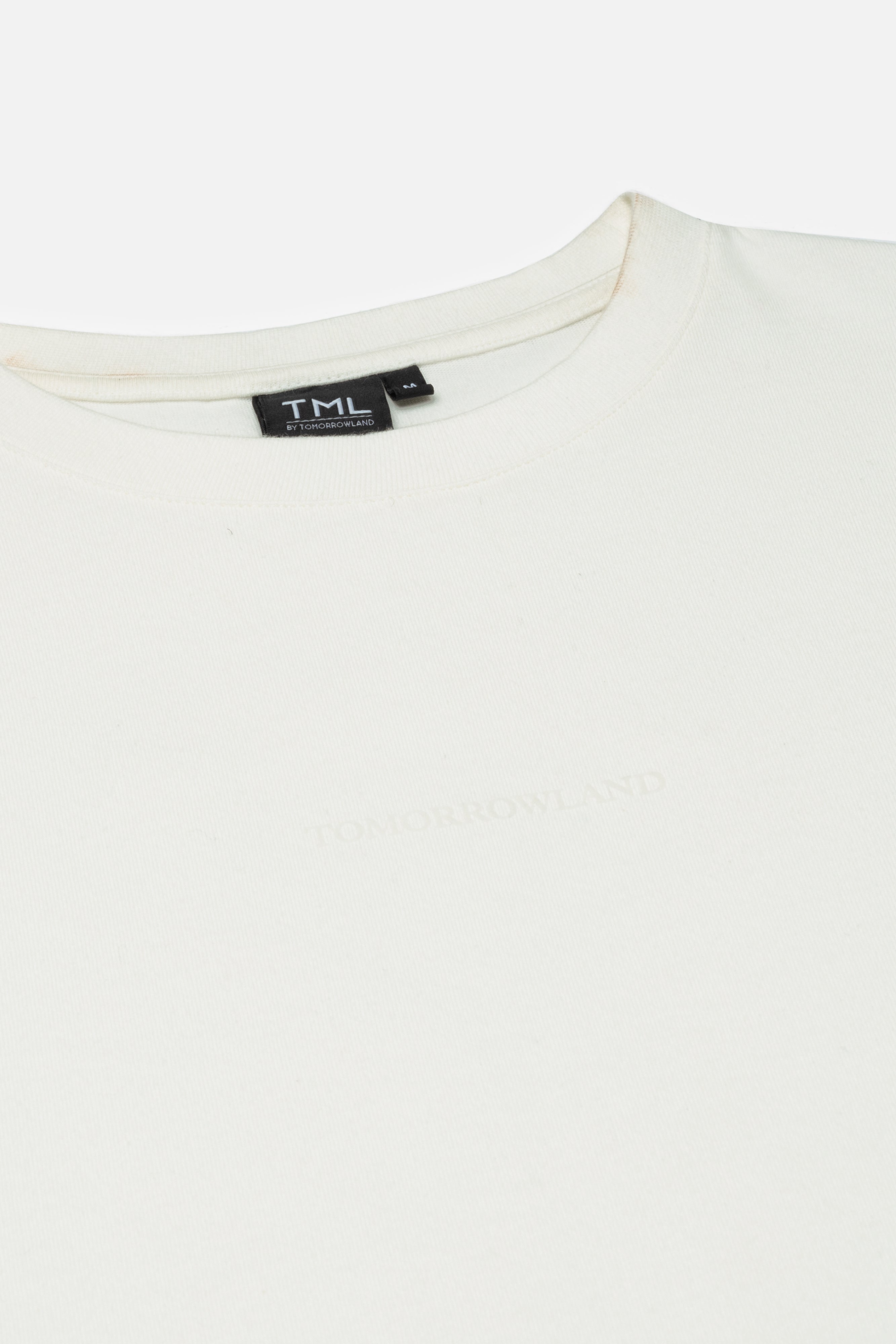 TOMORROWLAND - TOMORROW LAND 白Tシャツ38 TOMORROWLAND トゥモローランド メンズ カットソー / SUVIN