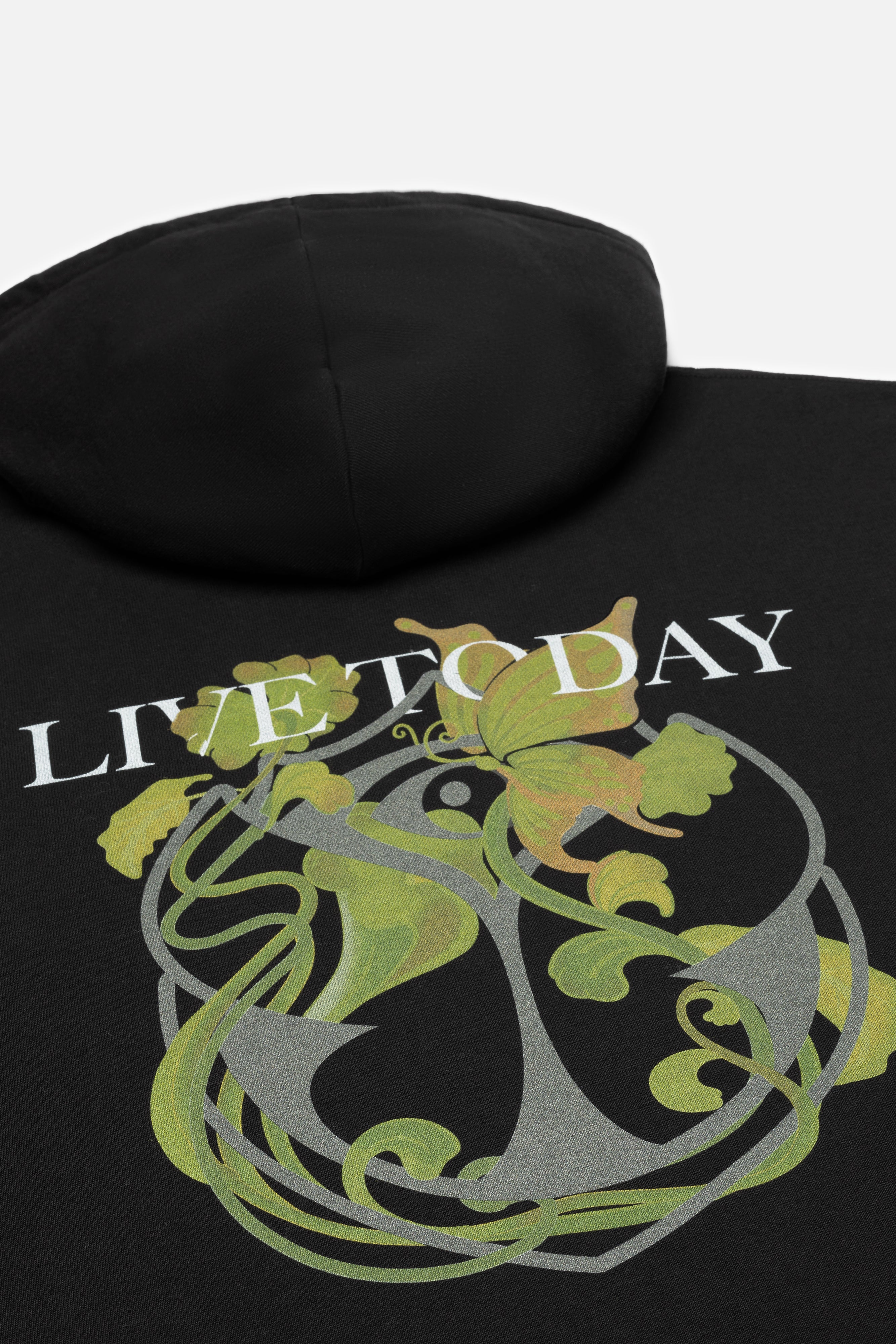 Icon Blossom Hoodie Black - Tomorrowland Store