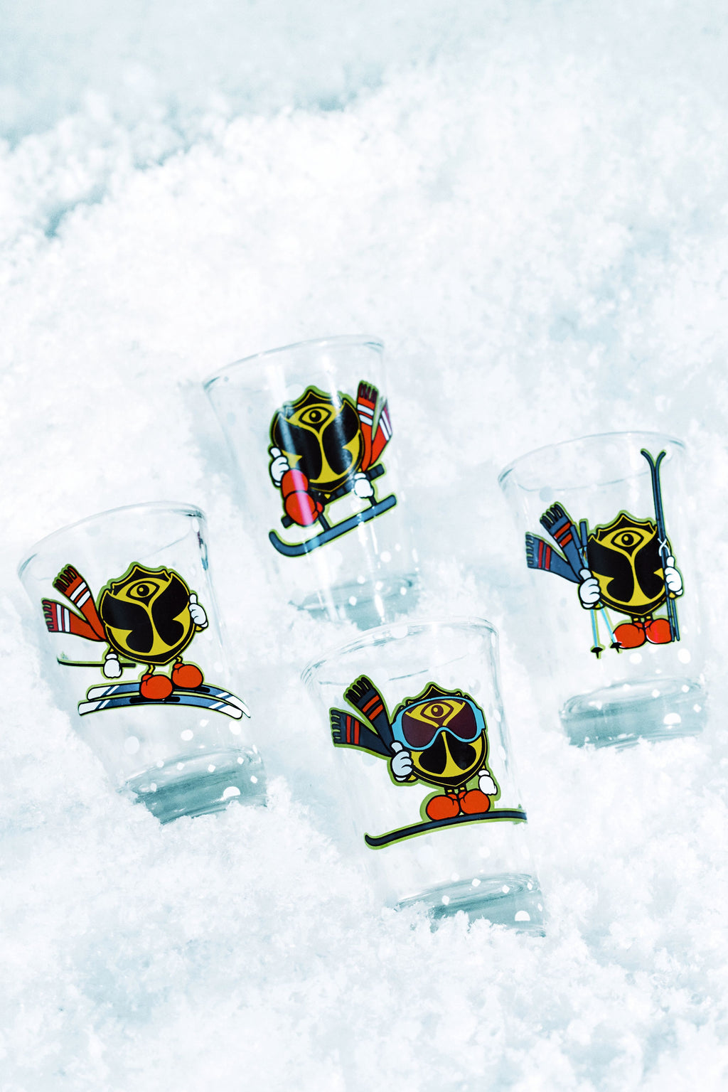 HAPPICON SKI SHOTGLASSES 4PCS