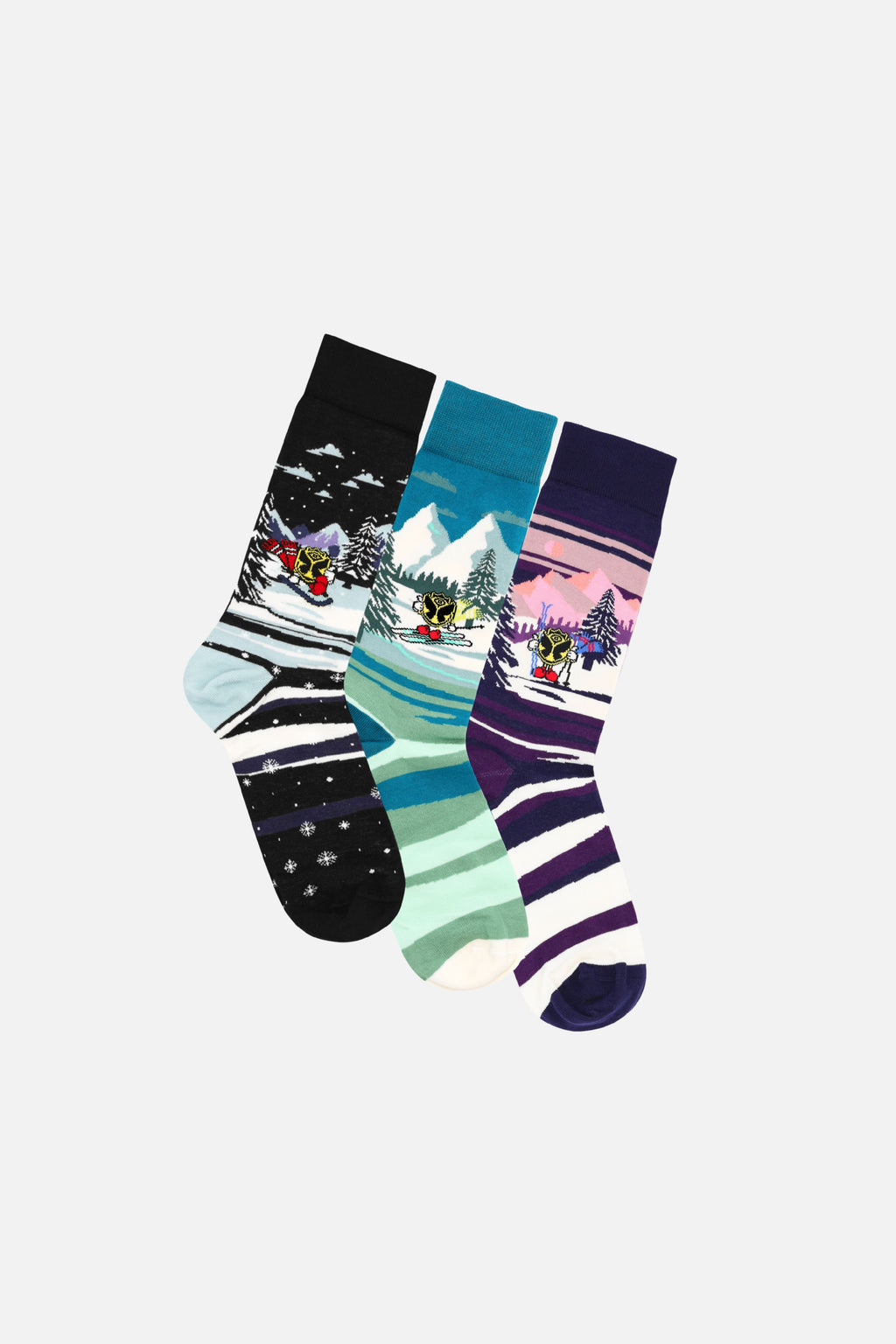 HAPPICON SKI SOCKS 3 PACK