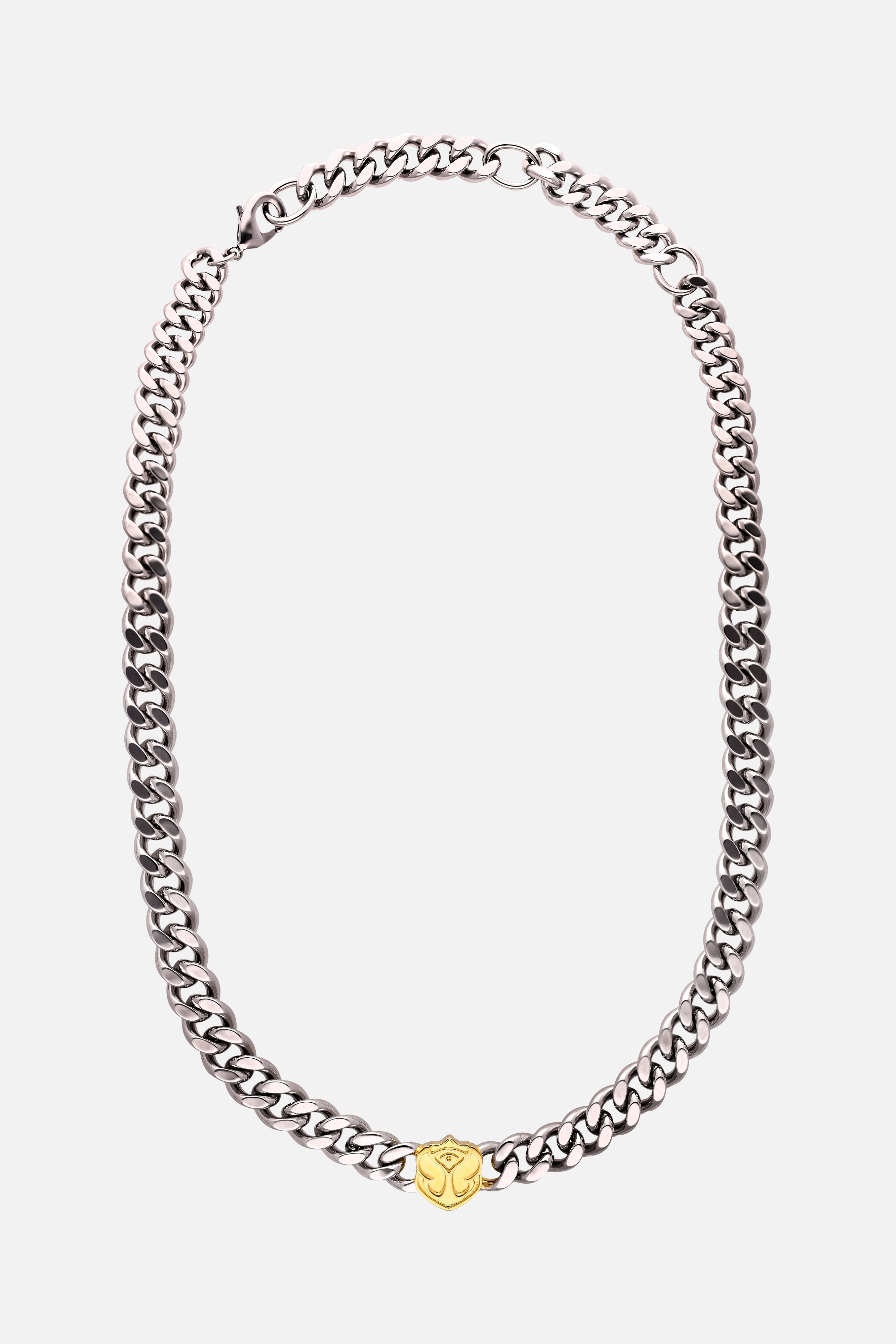 関税/送料込み【twistedpendant】プレミアムクロスネックレス Myshiwu Designer Two-tone Twisted Cable Wire Cross Necklace