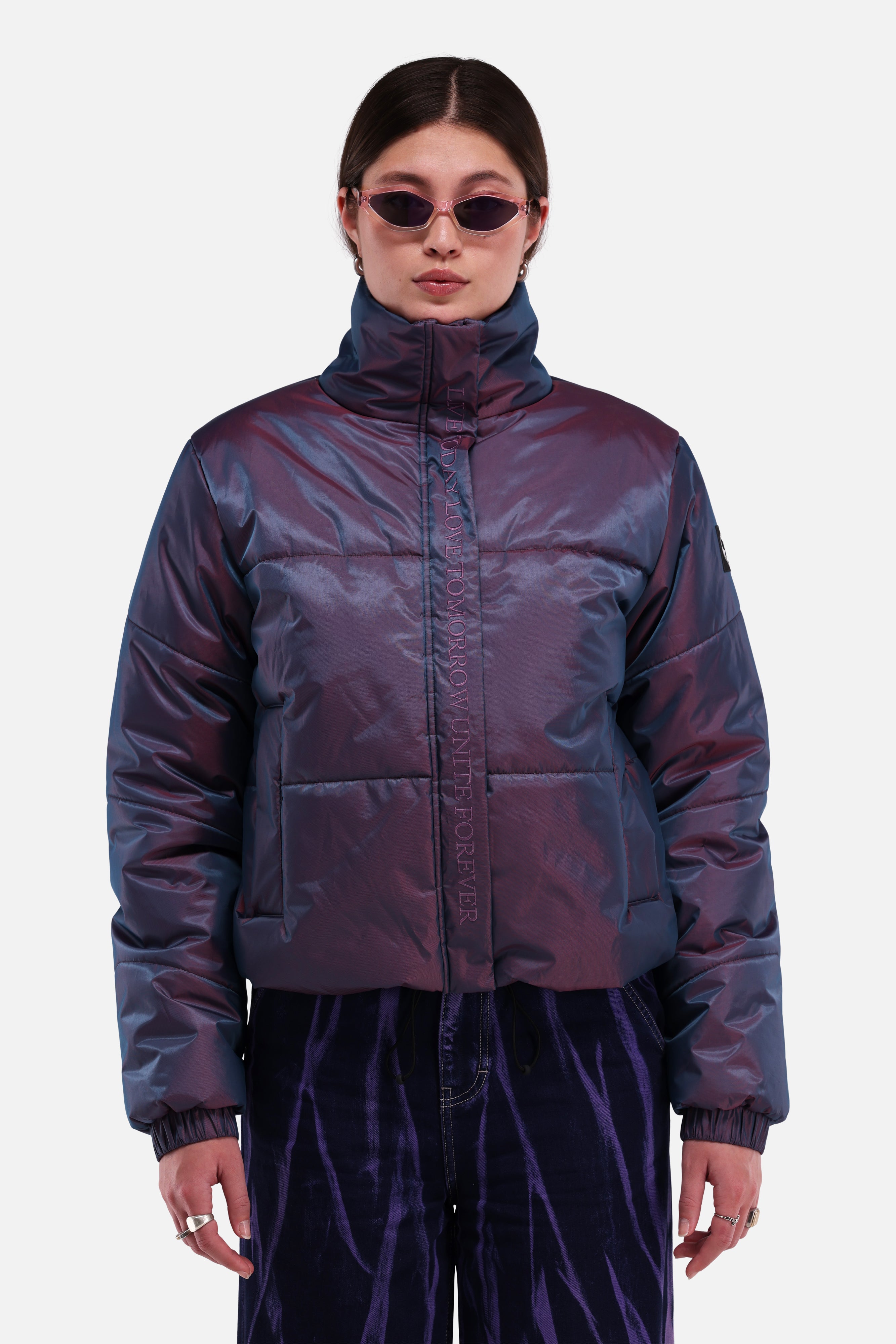 IRIDESCENT PUFFER JACKET WOMEN - Tomorrowland Store