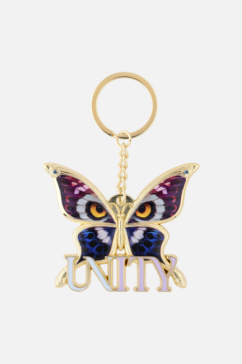 UNITY LAS VEGAS BUTTERFLY KEYCHAIN