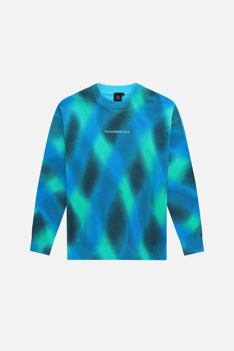 LASER KNITTED SWEATSHIRT