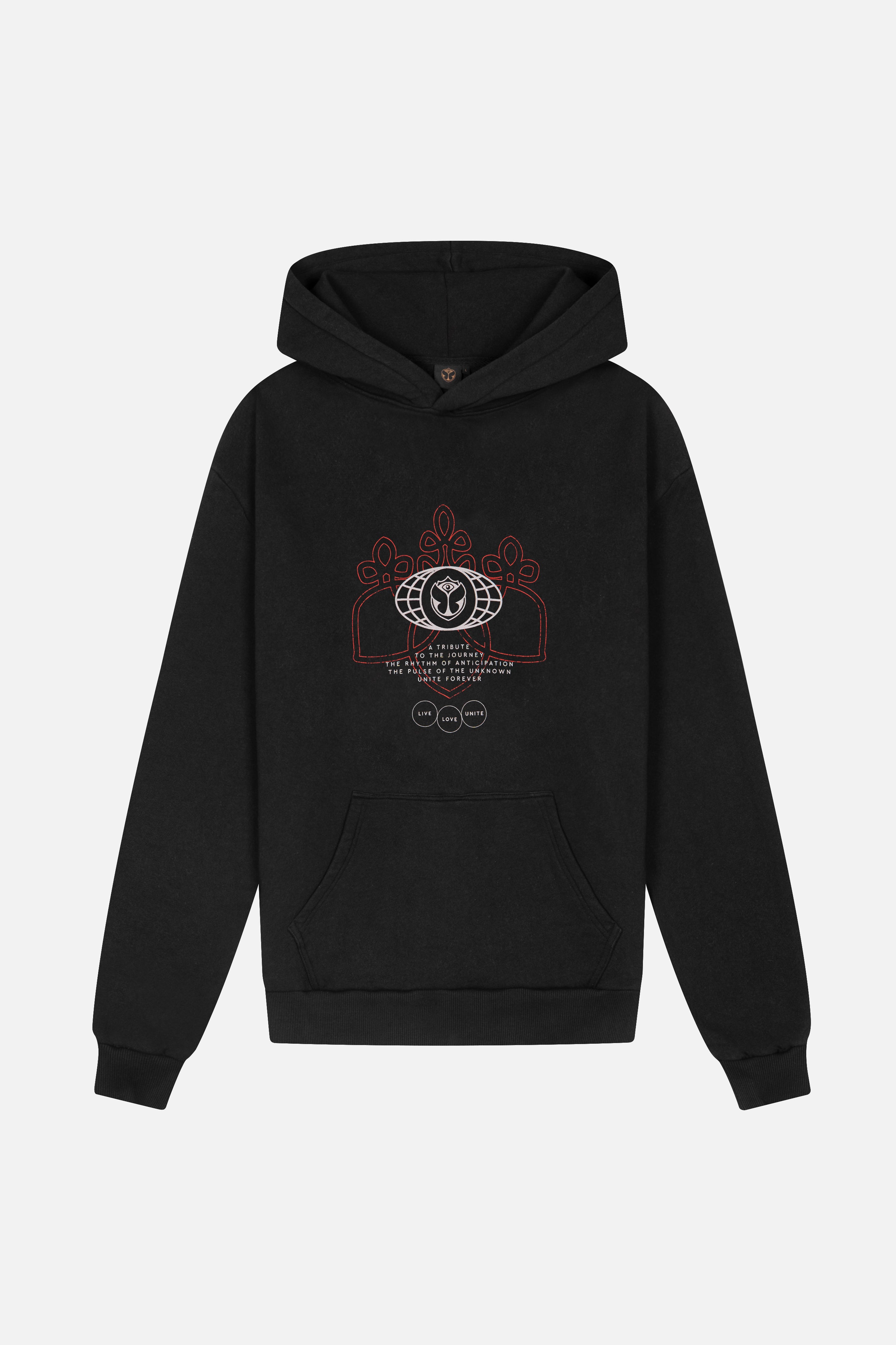 Globe Hoodie Black - Tomorrowland Store