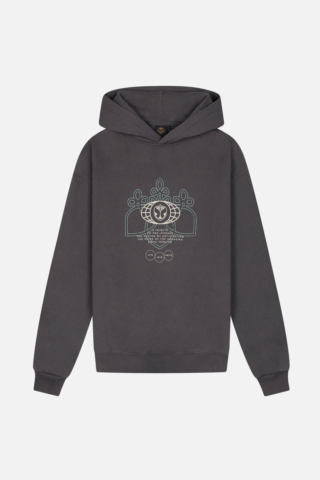 Globe Stamp Hoodie Women