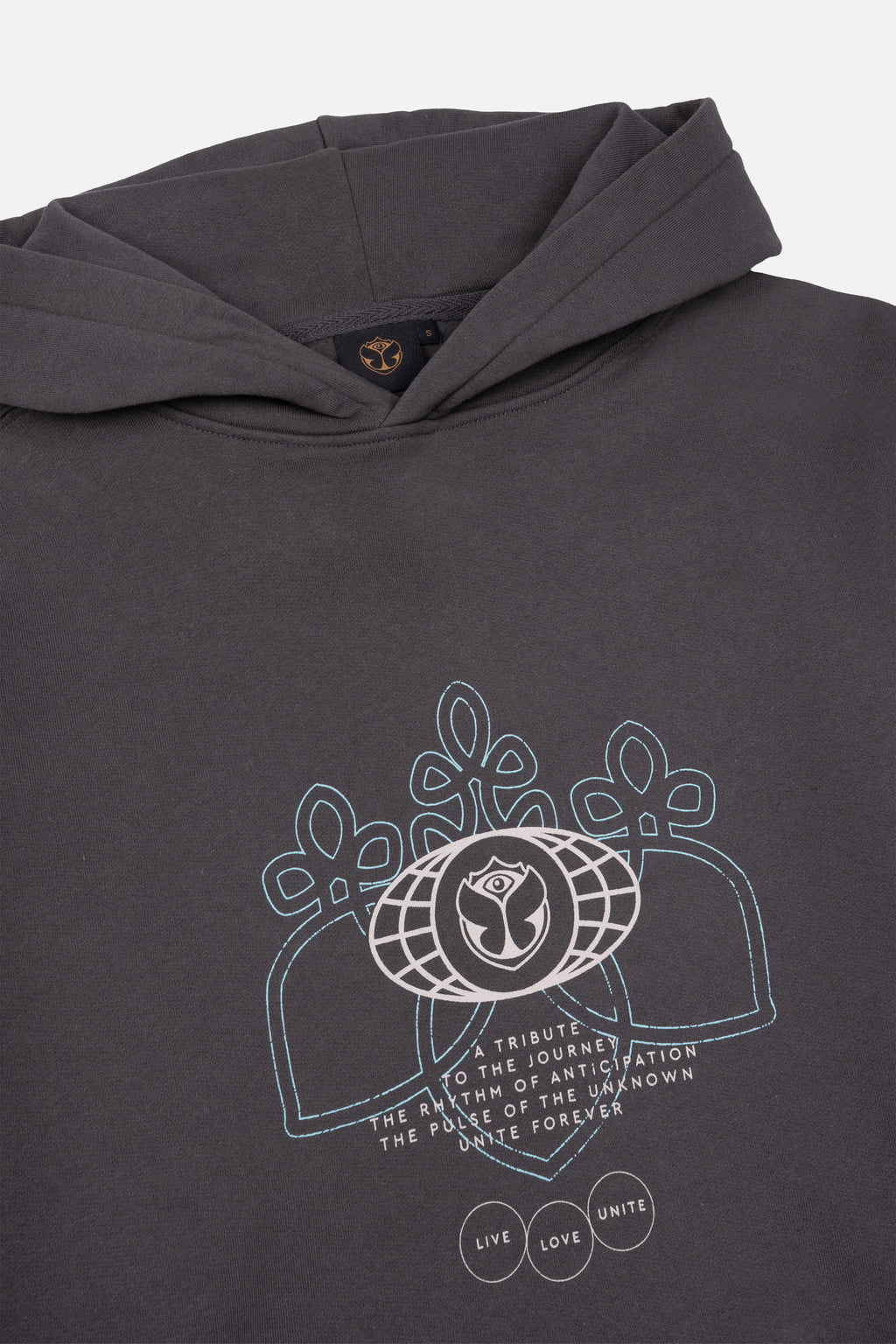 Globe Stamp Hoodie Women