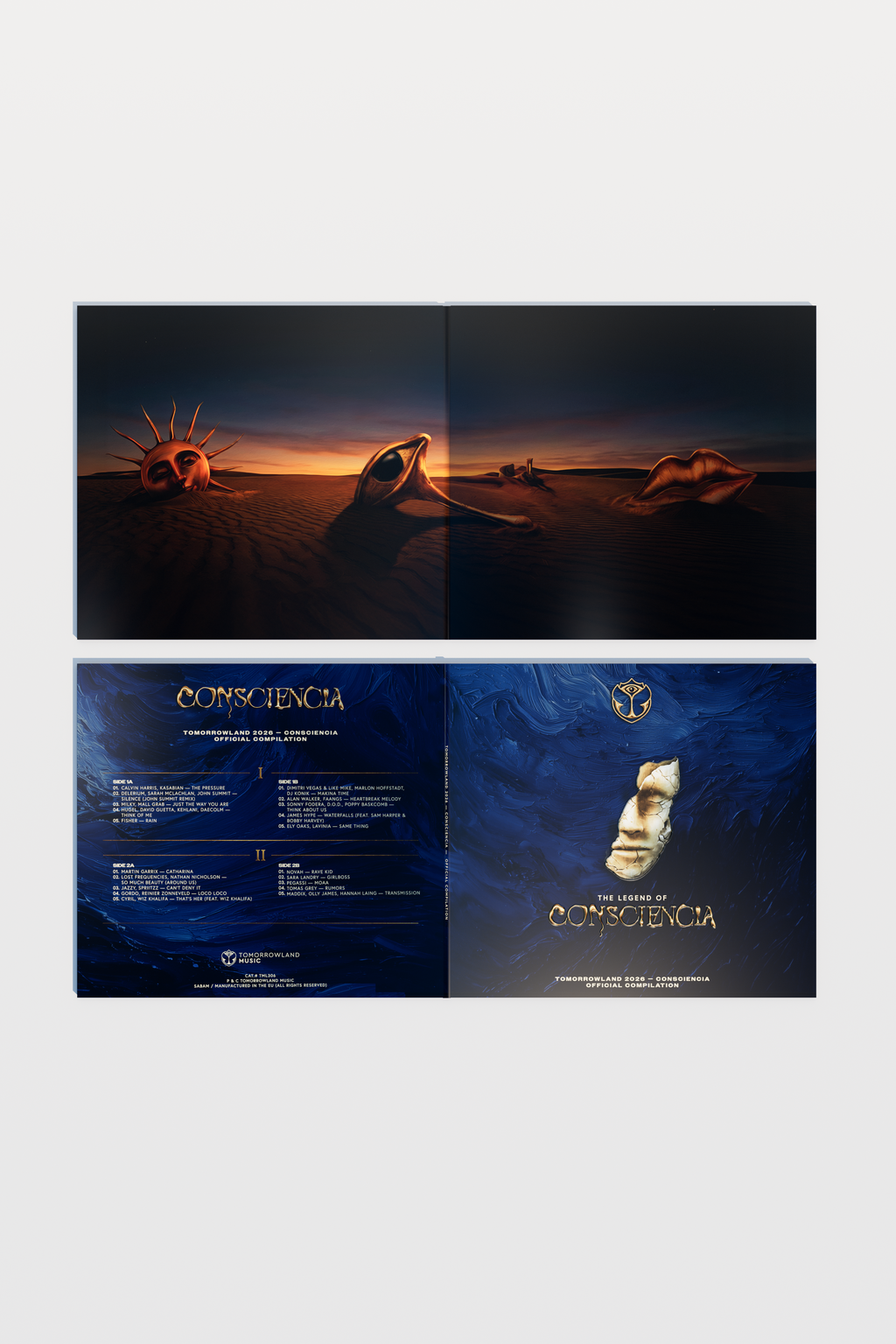 2LP Consciencia Vinyl: Official Compilation
