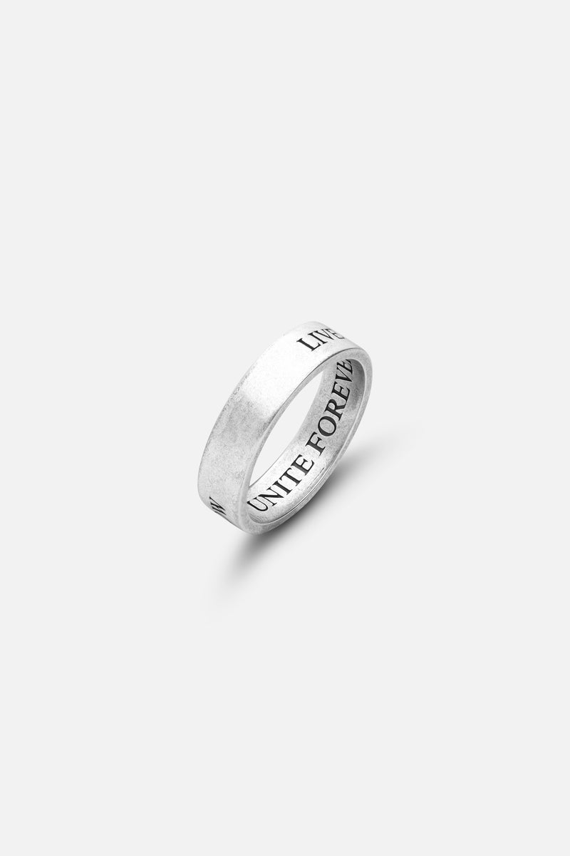Minimal Slogan Ring