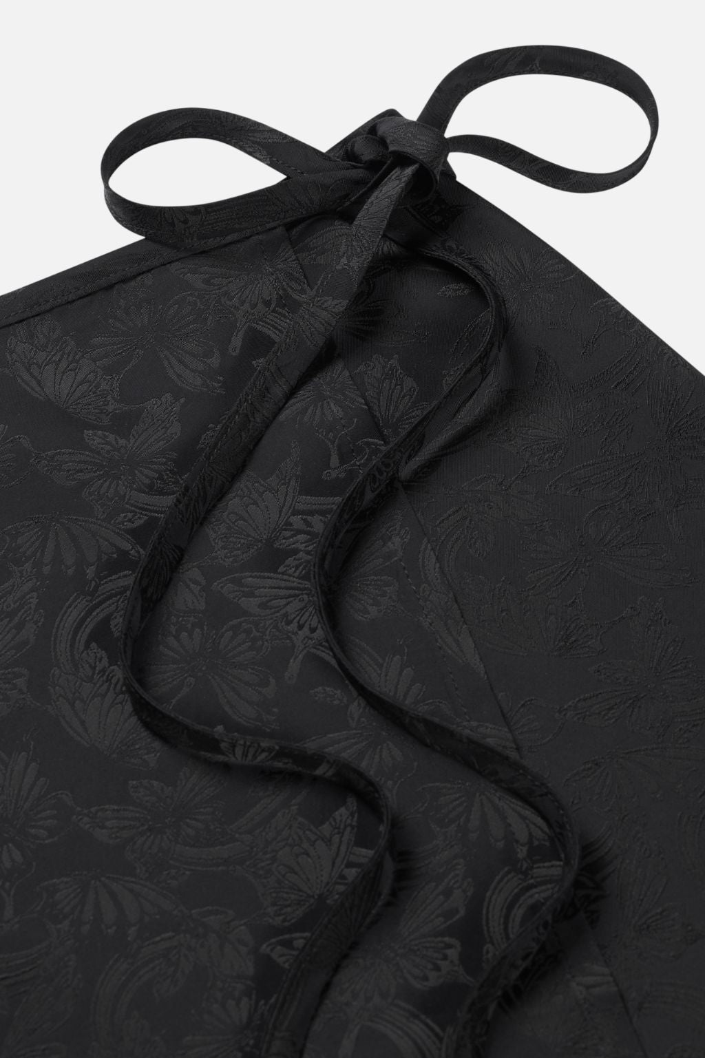 Butterfly Jacquard Wrap Skirt Women