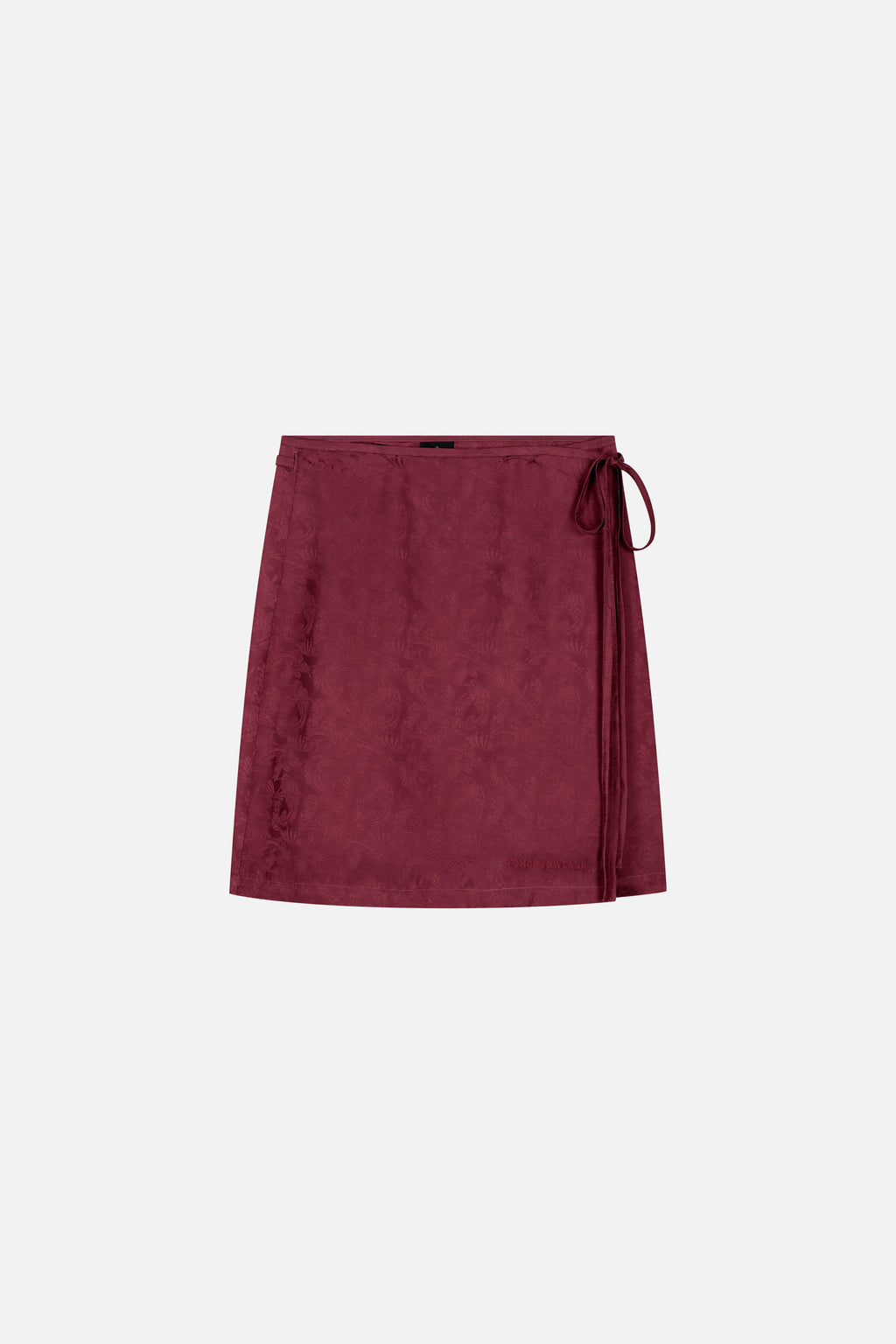 Butterfly Jacquard Wrap Skirt Women
