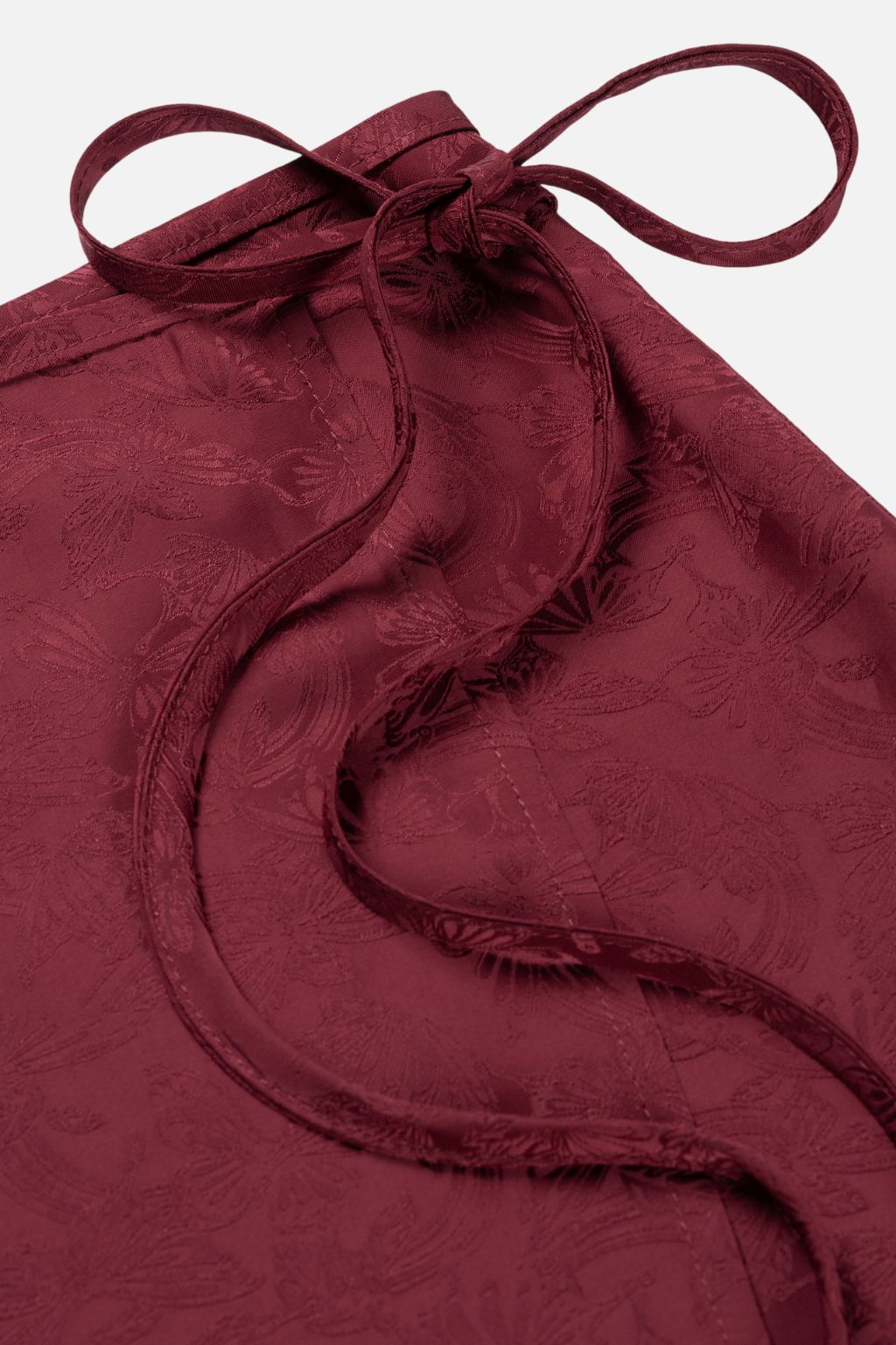 Butterfly Jacquard Wrap Skirt Women