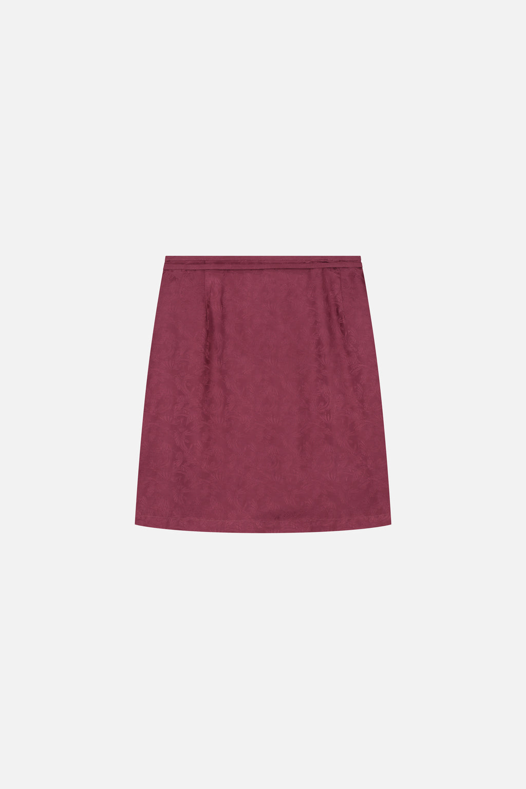 Butterfly Jacquard Wrap Skirt Women