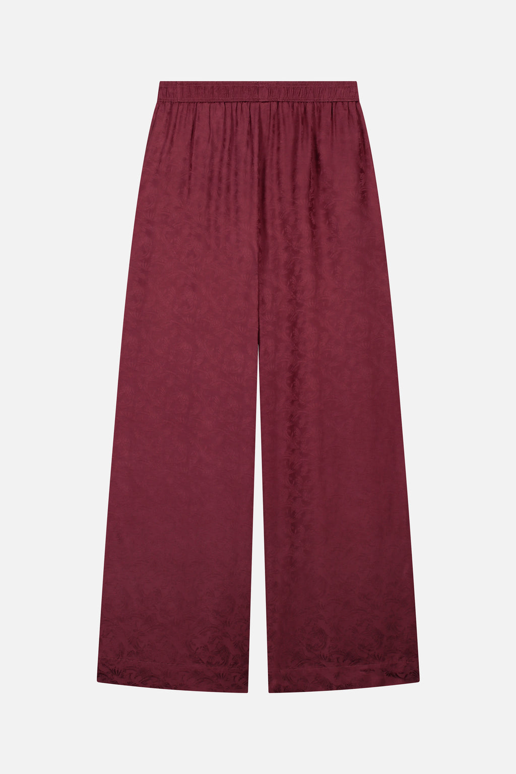 Butterfly Jacquard Trousers Women