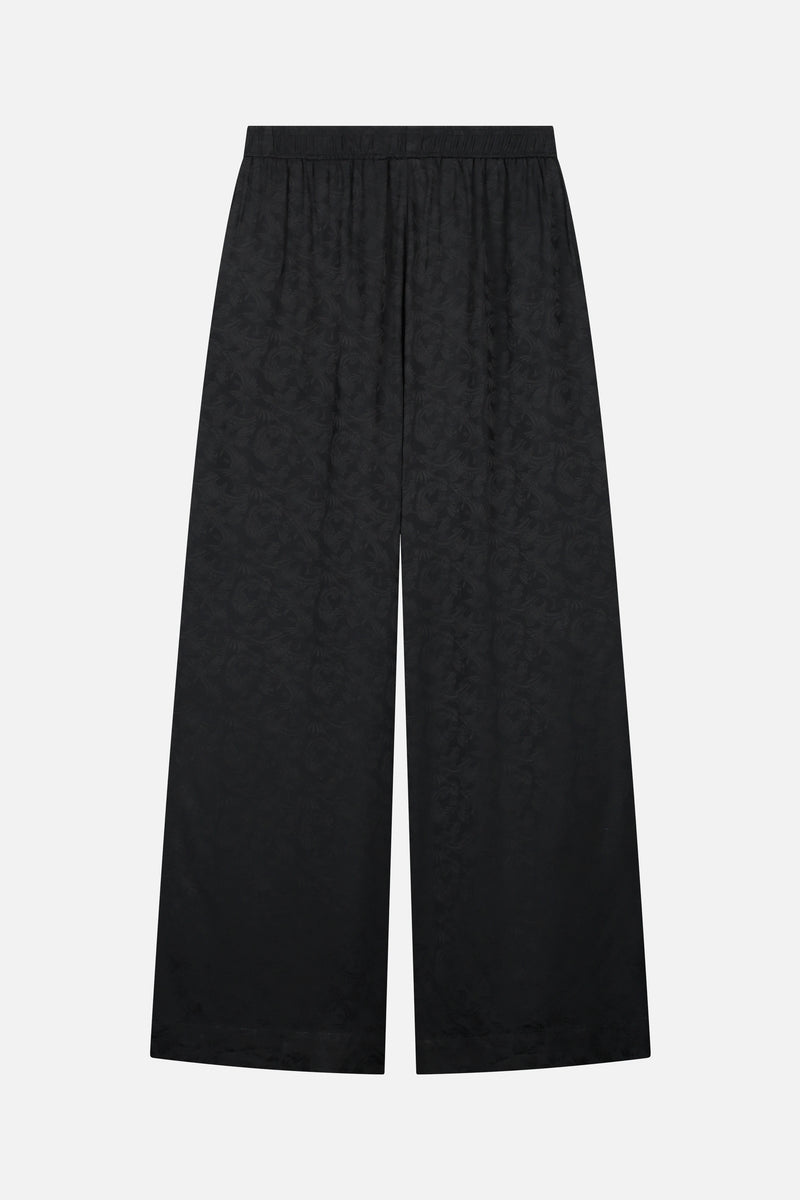 Butterfly Jacquard Trousers Women