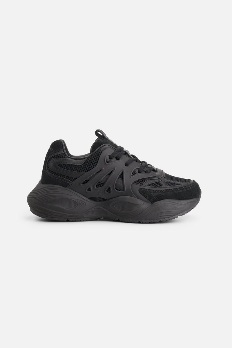 TML SNEAKER PINNACLE COMBO 01 TRIPPLE BLACK WOMEN