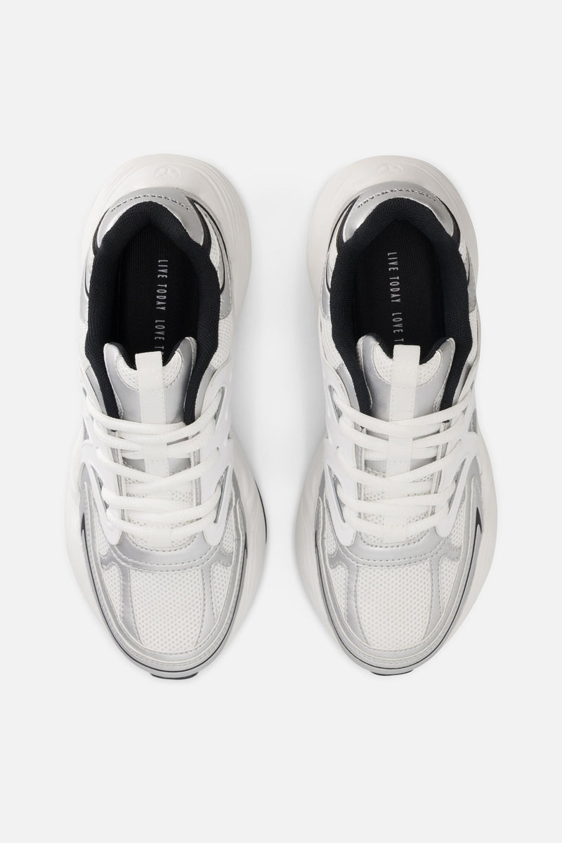 Tomorrowland WR1 Sneaker Men Silver Moon