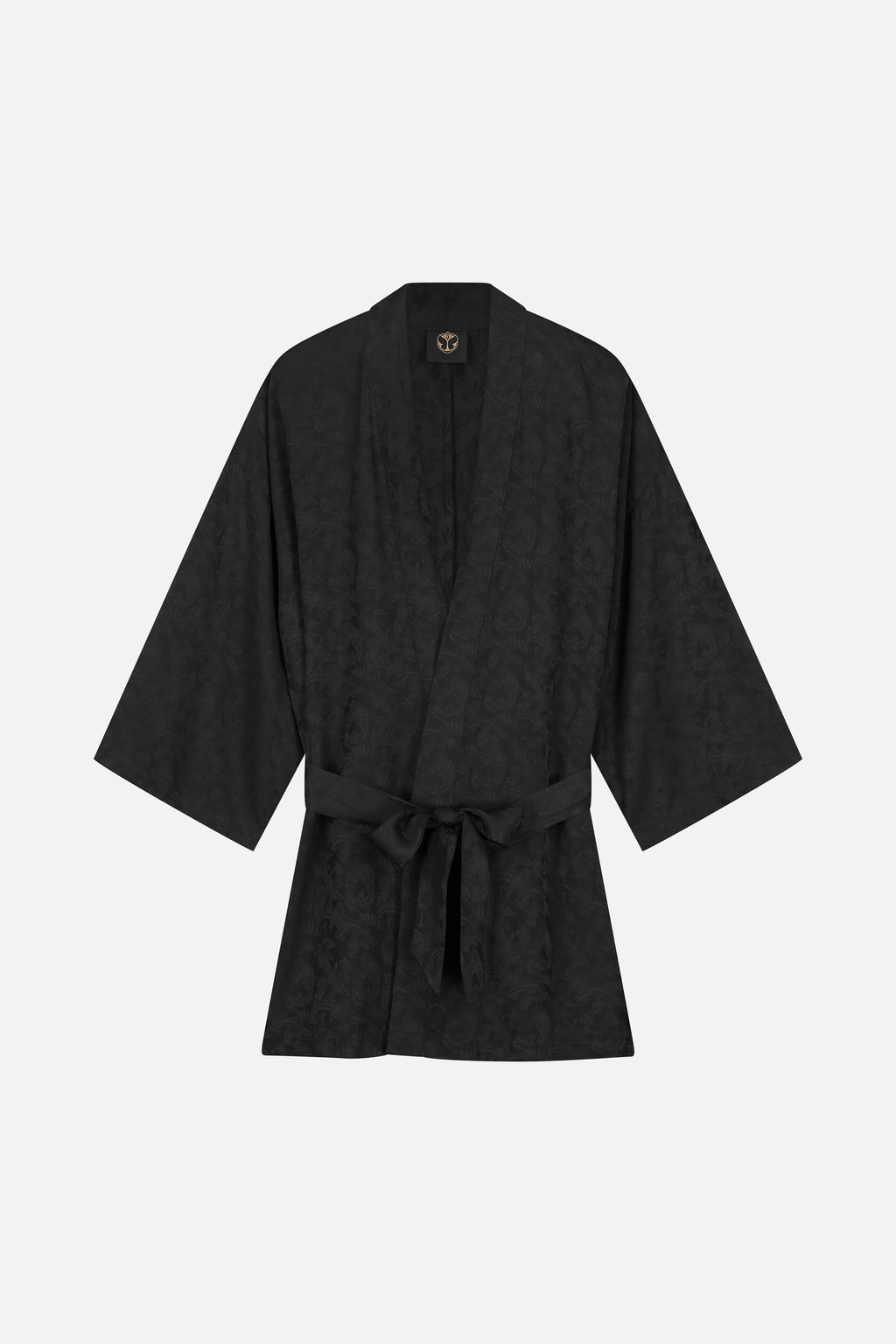 Butterfly Jacquard Kimono Top Women