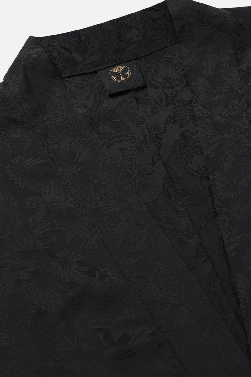 Butterfly Jacquard Kimono Top Women