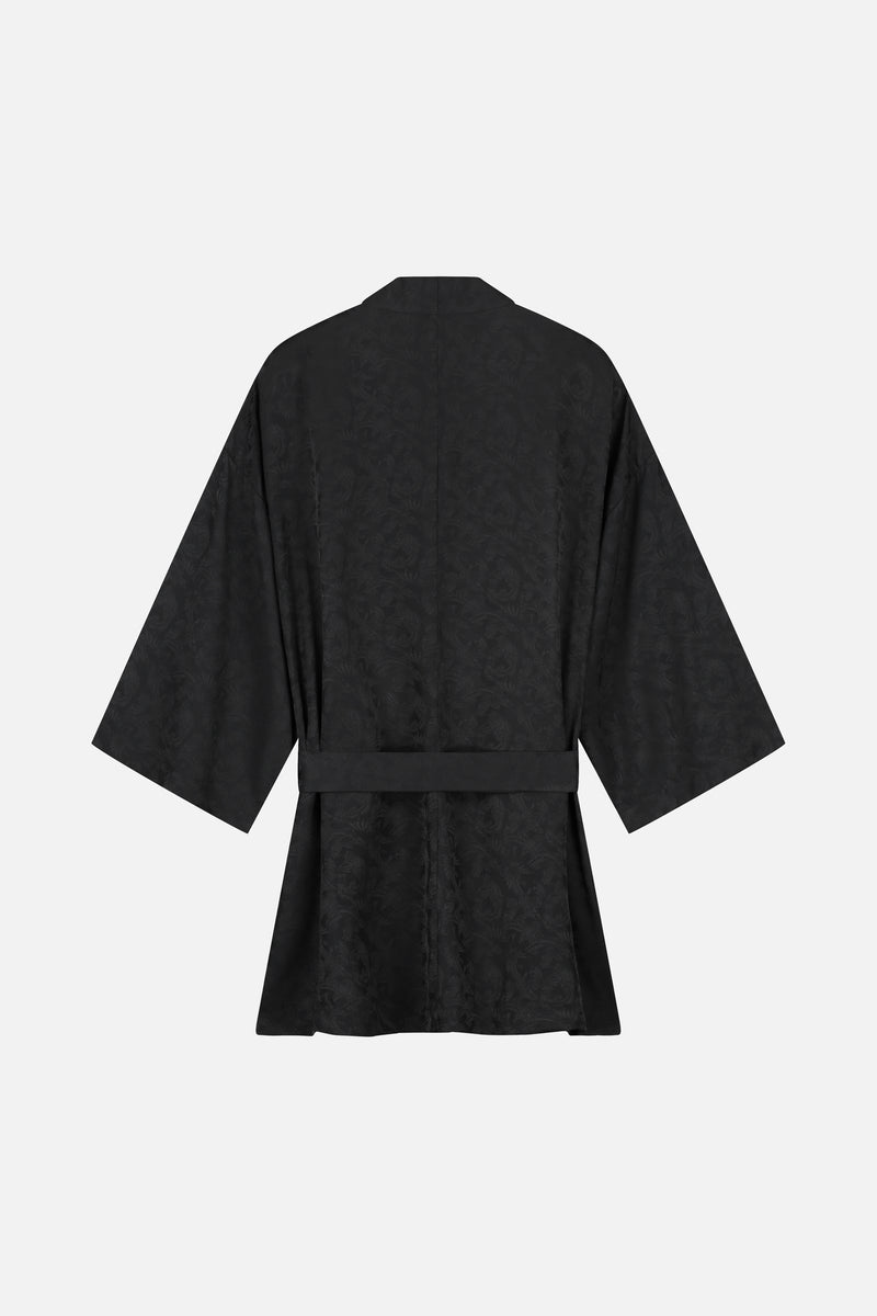 Butterfly Jacquard Kimono Top Women