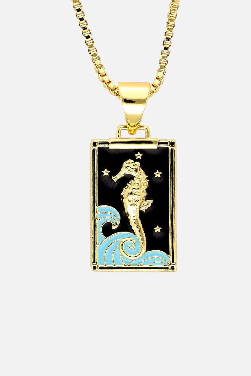 SEAHORSE PENDANT NECKLACE