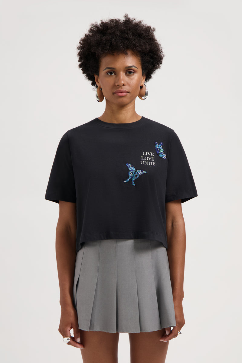 STAIRWAY BUTTERFLY T-SHIRT WOMEN