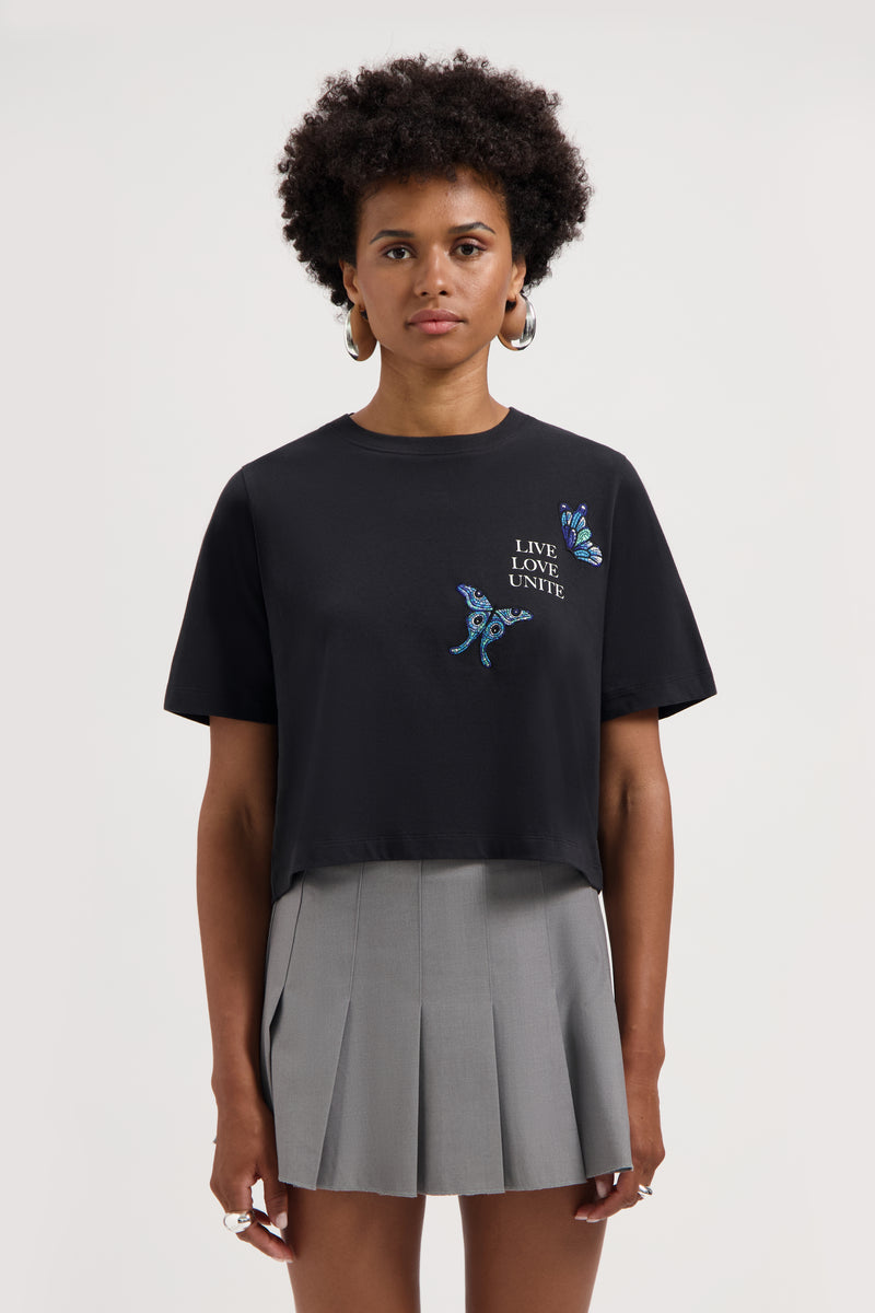 STAIRWAY BUTTERFLY T-SHIRT WOMEN