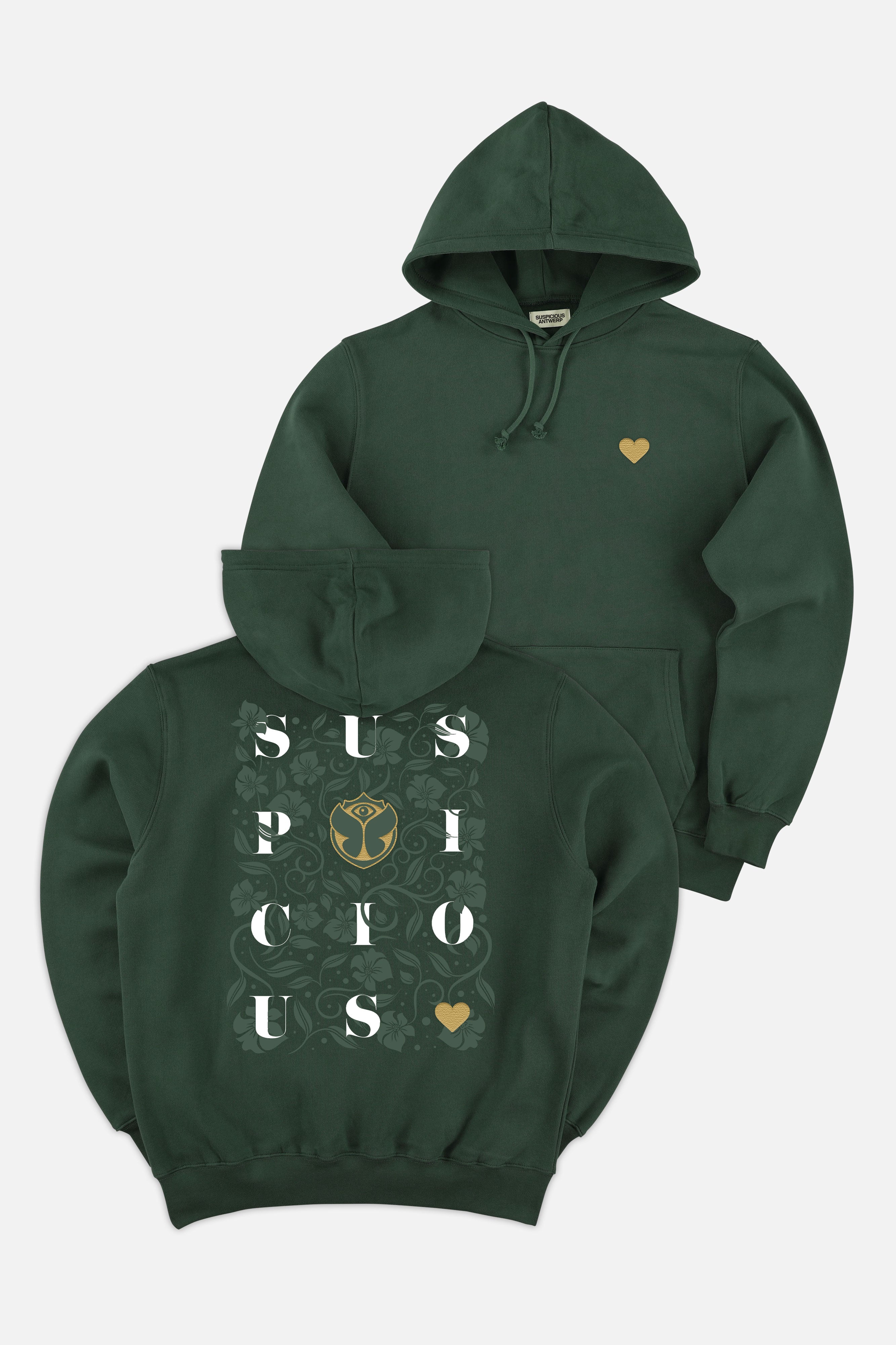 Suspicious hoodie on sale