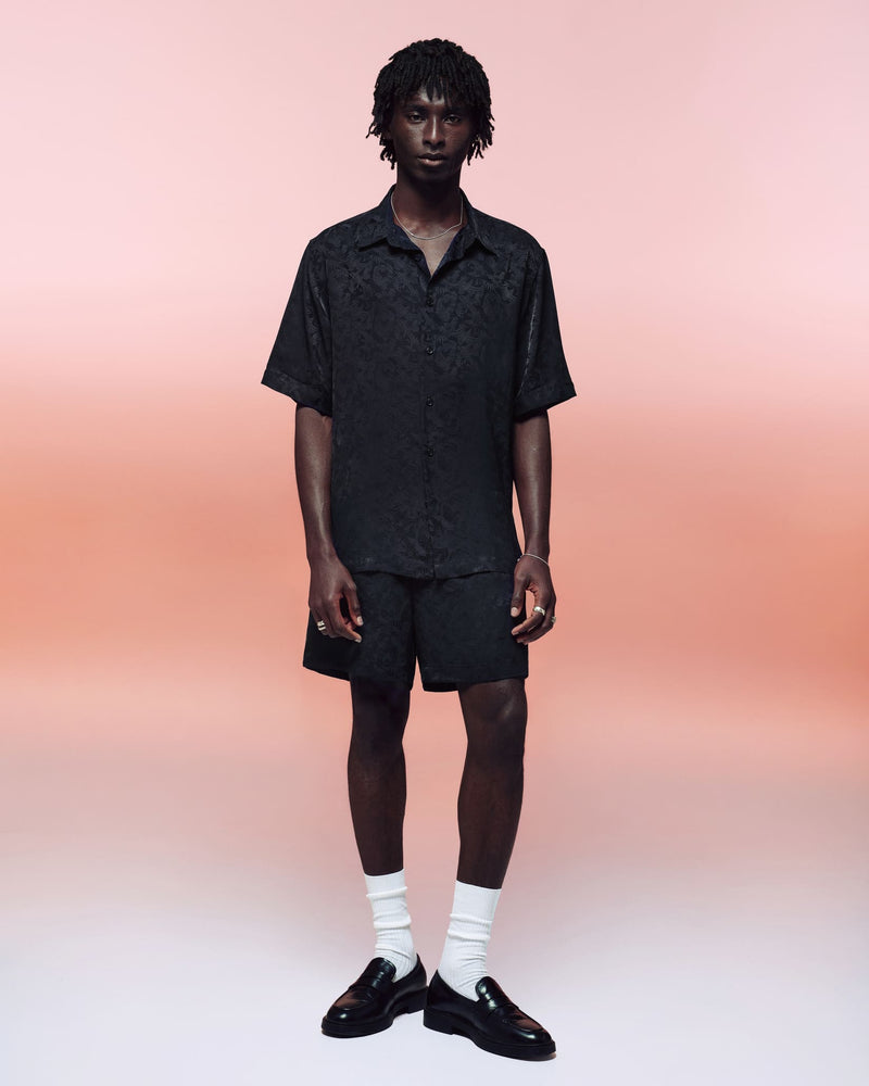 Butterfly Jacquard Shorts