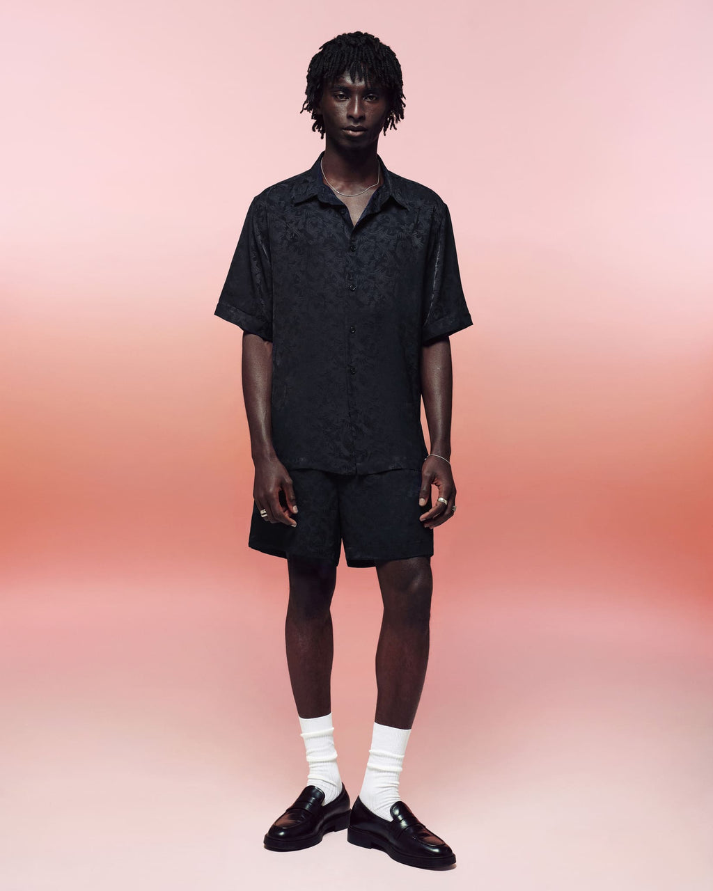 Butterfly Jacquard Shirt