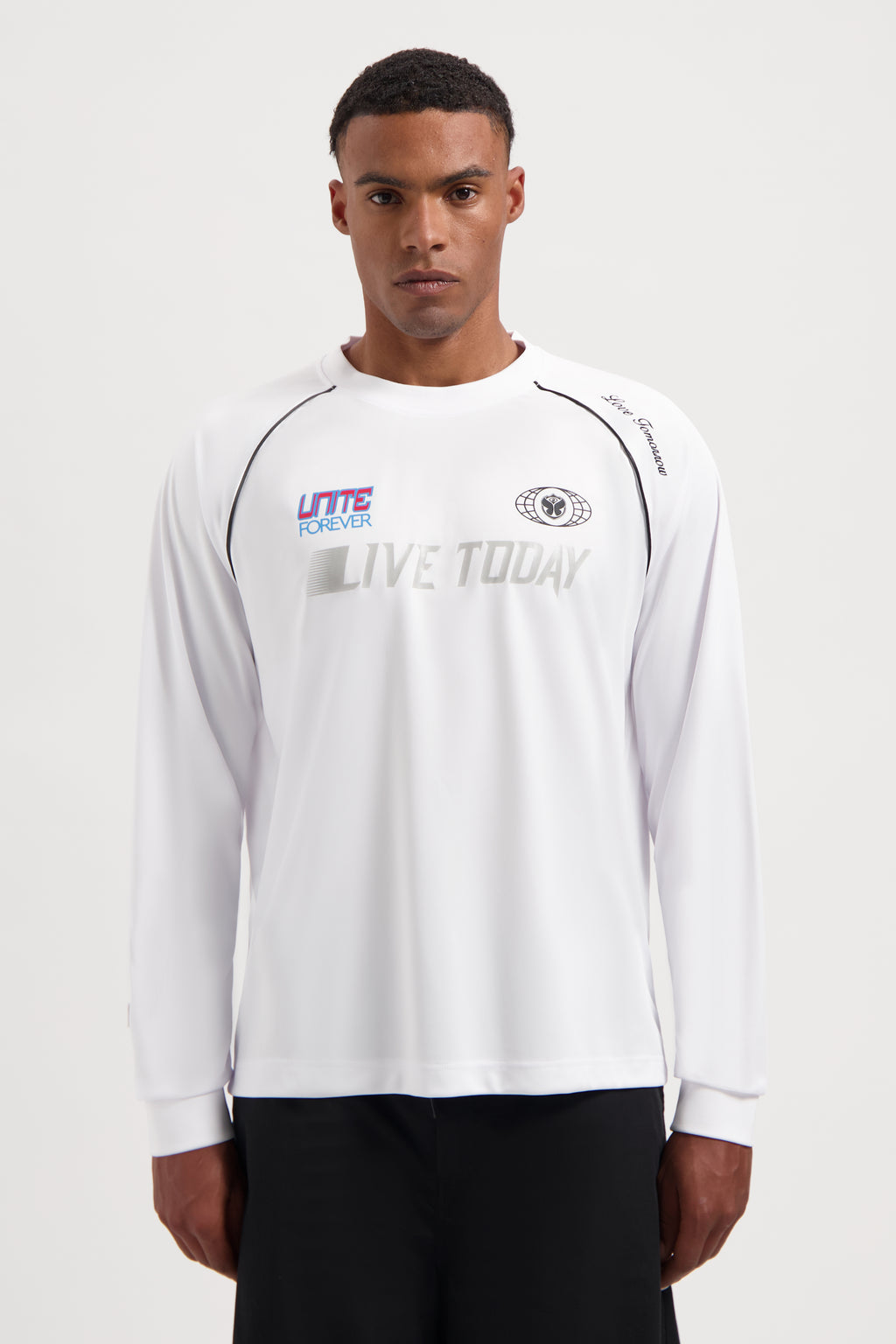 SLOGAN BASEBALL LONGSLEEVE