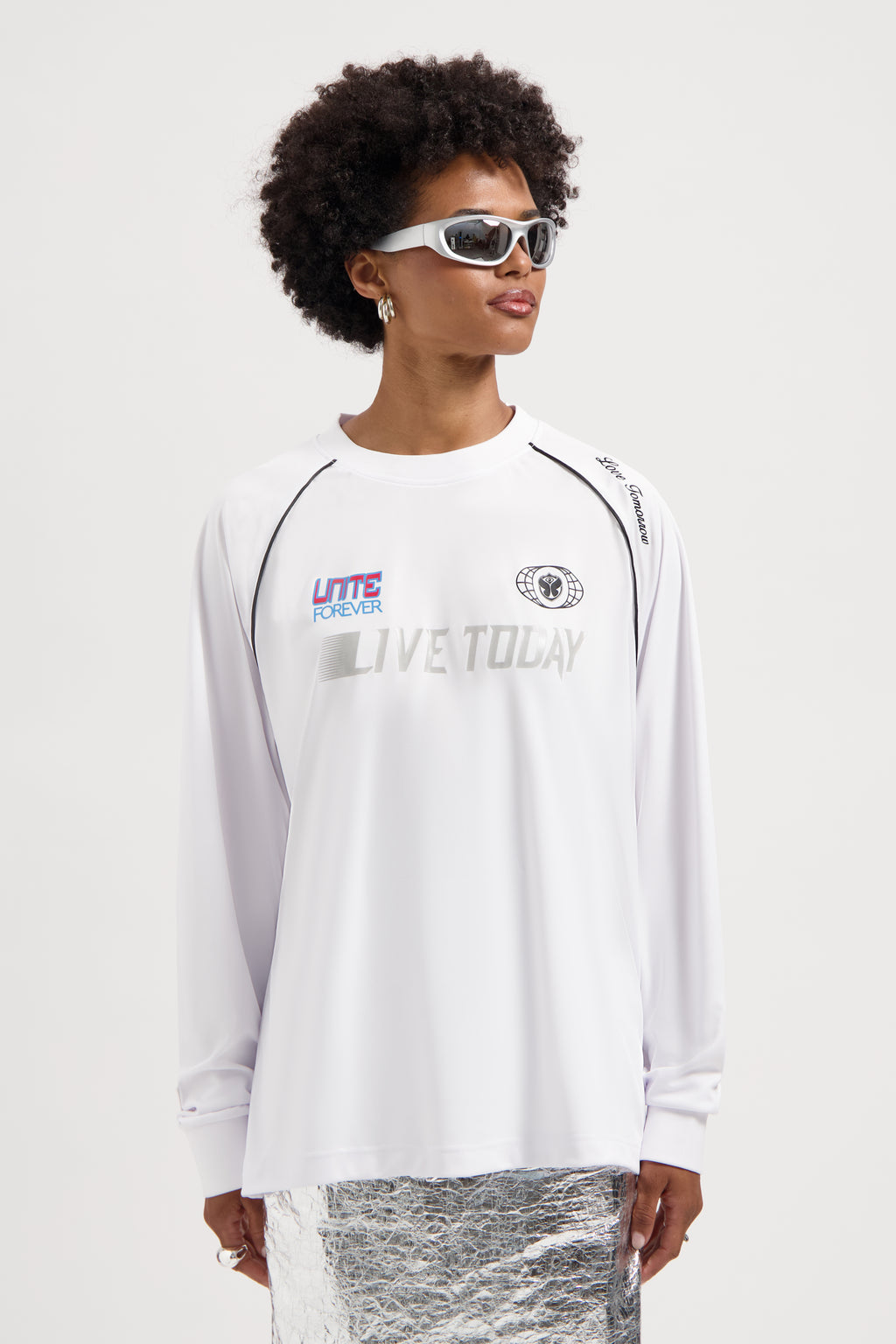 SLOGAN BASEBALL LONGSLEEVE