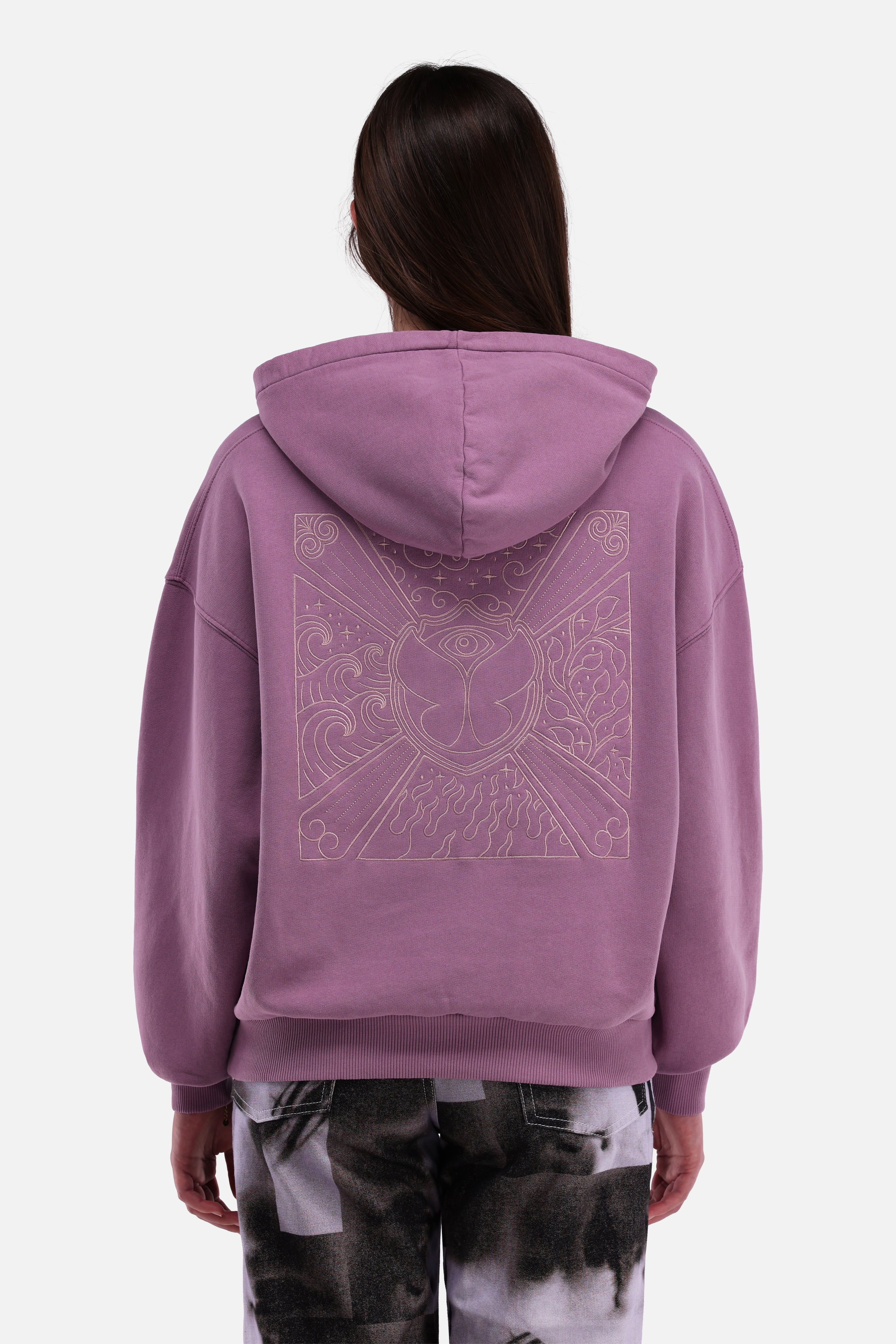 Unity Flag Gradient Hoodie Women Pink – Tomorrowland Store